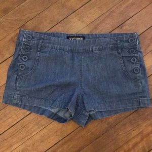 Forever 21 denim blue shorts
